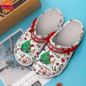 Team Snoopy Merry Christmas Crocs For Sale