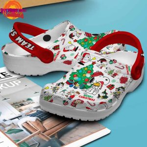 Team Snoopy Merry Christmas Crocs For Sale 3