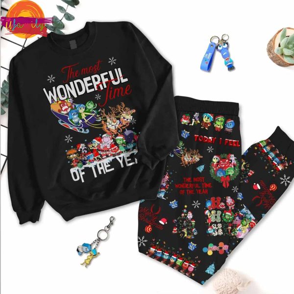 The Most Wonderful Time Of The Year Inside Out Long Sleeve Pajama