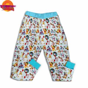 The Most Wonderful Time Of The Year Winnie The Pooh Blue Pajama Christmas 4