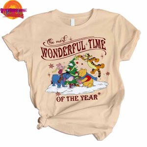 The Most Wonderful Time Of The Year Winnie The Pooh Pajama Christmas 3