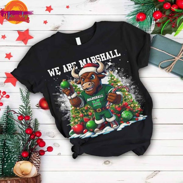 We Are Marshall Christmas T Shirt Pajama Set