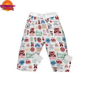 White Christmas Movie T Shirt Pajama Set 4