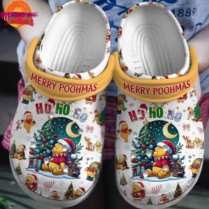 Winnie The Pooh Christmas Crocs For Family 2