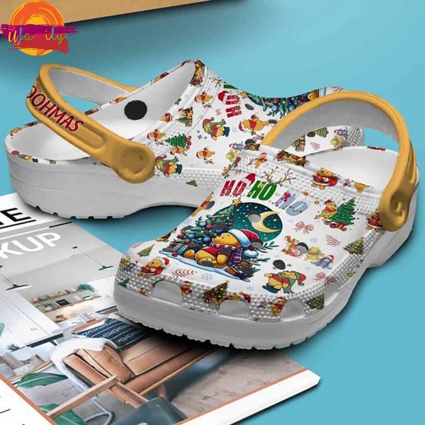 Winnie The Pooh Christmas Crocs For Family