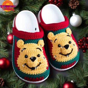 Winnie The Pooh Christmas Crocs For Sale