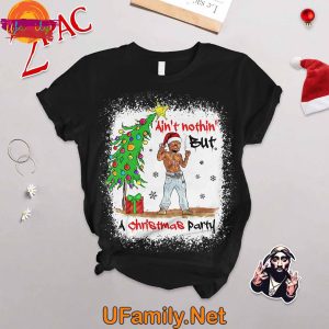 2pac Christmas T Shirt Pajama Set 2