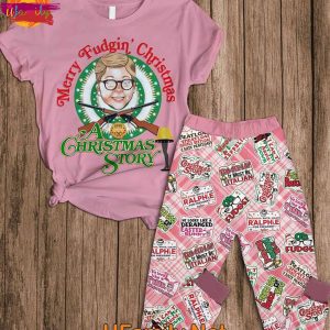 A Christmas Story T Shirt Pajama Set 1