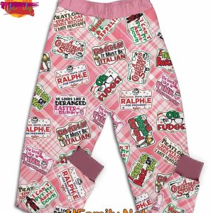 A Christmas Story T Shirt Pajama Set 3