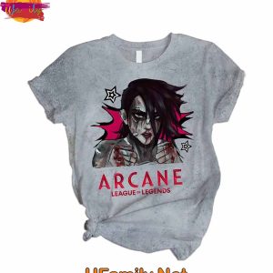 Arcane League Of Legends T Shirt Pajama Set 2