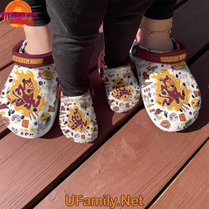 Arizona State Sun Devils football Crocs Shoes Custom Name 4