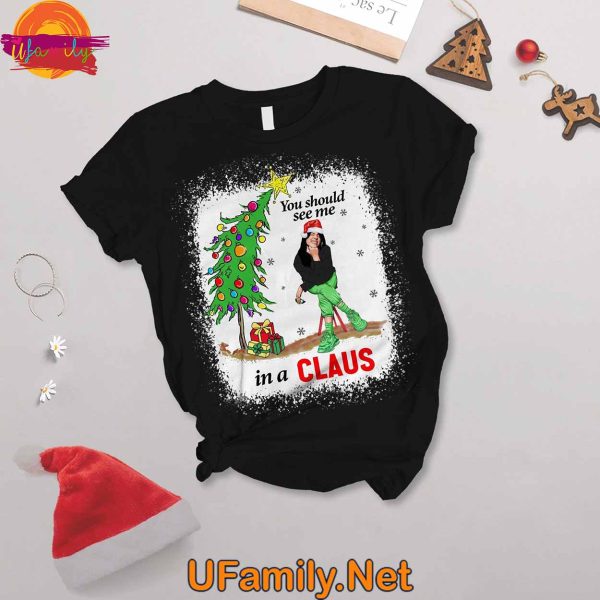 Billie Eilish Christmas Merch​ T Shirt Pajama