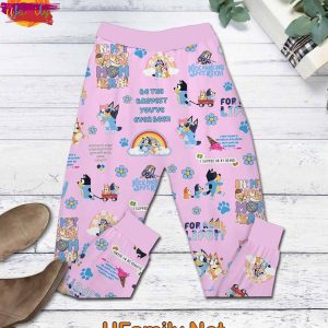 Bluey There Is Tomorrow Always T Shirt Pajama Set 3