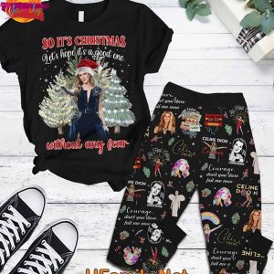 Celine Dion Christmas T Shirt Pajamas 1