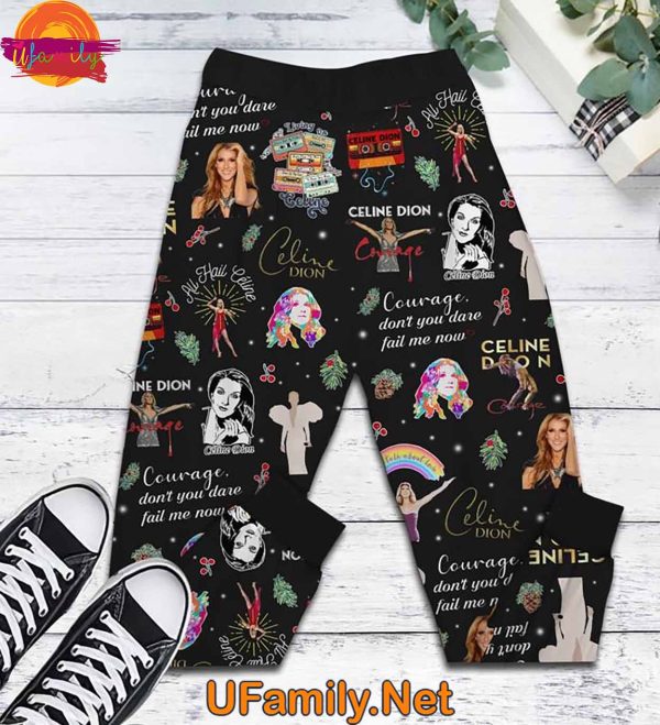 Celine Dion Christmas T Shirt Pajamas