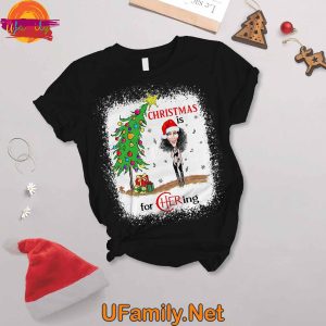 Cher Christmas T Shirt Pajama Set 2