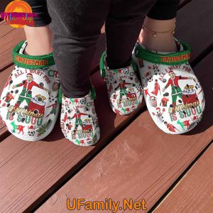 Cristiano Ronaldo Christmas Crocs All I Want For Christmas 4