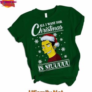 Cristiano Ronaldo Christmas T Shirt Pajama Set – Meme Is Siu