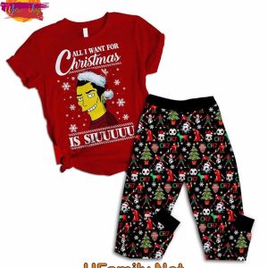 Cristiano Ronaldo Christmas T Shirt Red Pajama Set Meme Is Siu 1