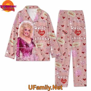 Dolly Parton Shine Pajama Set 2