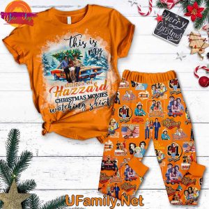 Dukes of Hazzard Christmas T Shirt Pajama Set 1