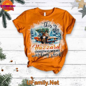 Dukes of Hazzard Christmas T Shirt Pajama Set 3