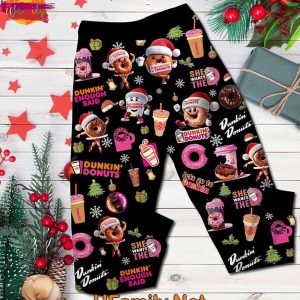 Dunkin Donut Family Christmas T Shirt Pajamas Making Memories Together 3