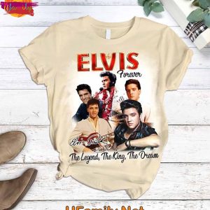 Elvis Forever T Shirt Pajama Set 1