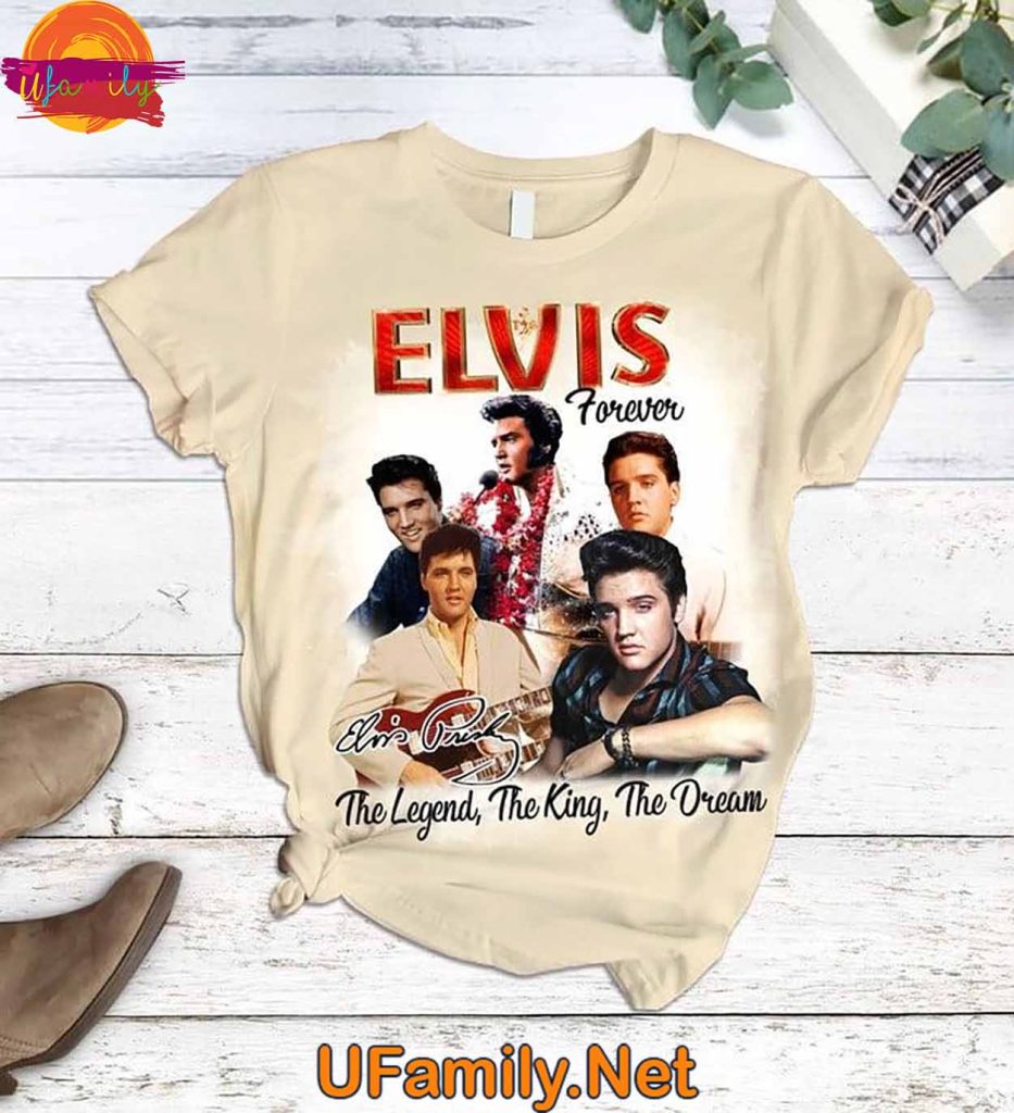 Elvis Forever T Shirt Pajama Set