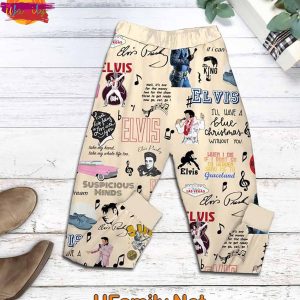 Elvis Forever T Shirt Pajama Set 2