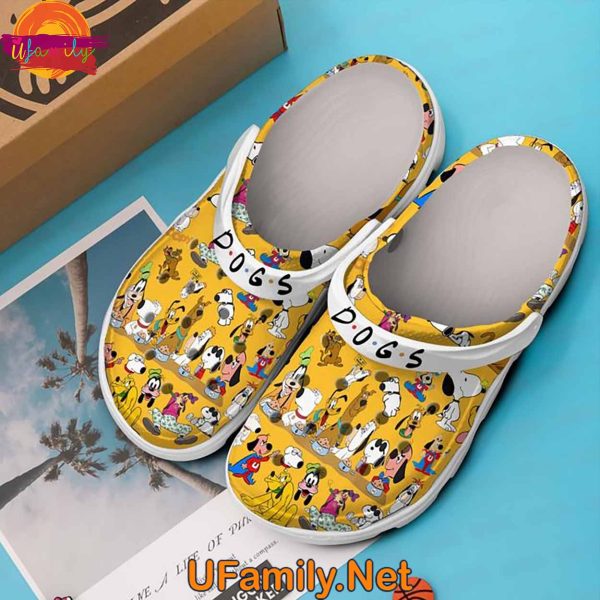 Funny Dogs Friends Cartoon Crocs Shoes