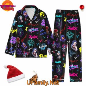 Get Jinxed Arcane Pajama Set 2