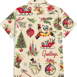 Greeting Christmas Hawaiian Shirt