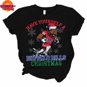 Have Yourself A Buffalo Bills Christmas T Shirt Pajama Set