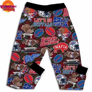 Have Yourself A Buffalo Bills Christmas T Shirt Pajama Set 3