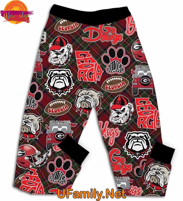 Have Yourself A Georgia Bulldogs Christmas T Shirt Pajama Set