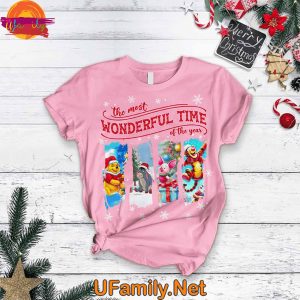 Its The Most Wonderful Time Of The Year Winnie The Pooh T Shirt Pajama Set 2