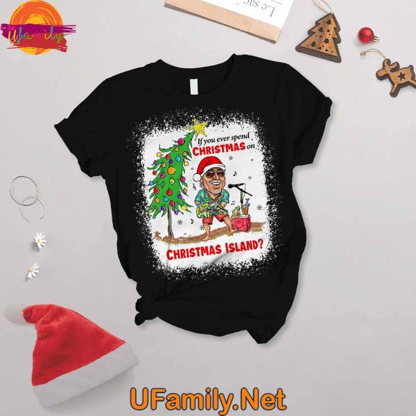 Jimmy Buffett Christmas Island T Shirt Pajama