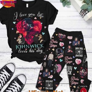 John Wick T Shirt Pajama Set 1