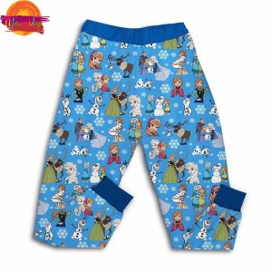 Let It Frozen T Shirt Pajama Set 3