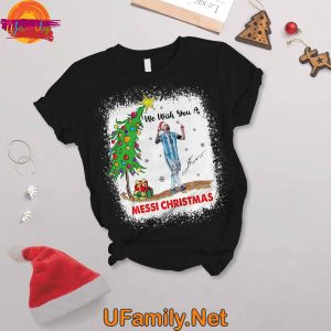 Lionel Messi Christmas T Shirt Pajama Set 2