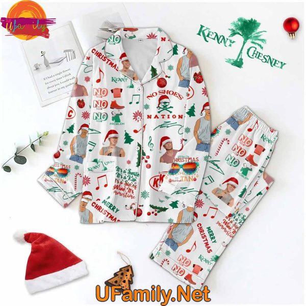 Merry Christmas Kenny Chesney Pajama Set For Family