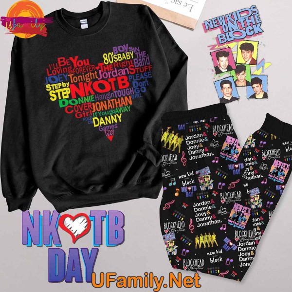 New Kids On The Block 2024 Long Sleeve Pajama Set