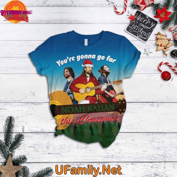 Noah Kahan This Christmas T Shirt Pajama