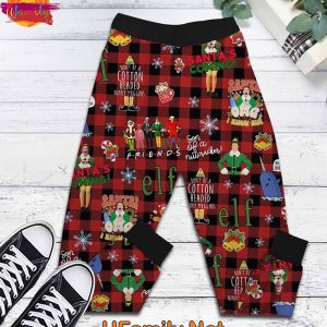 OMG Santa I Know Him Elf T Shirt Pajamas 3