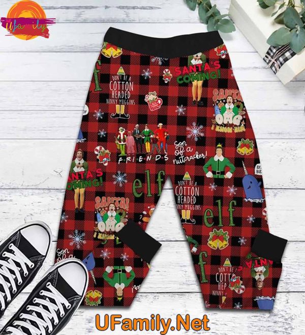 OMG Santa I Know Him Elf T Shirt Pajamas