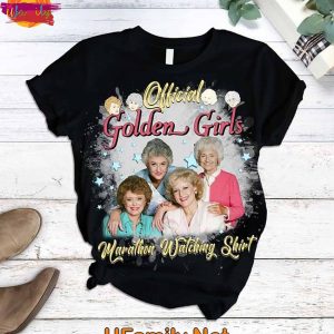 Official The Golden Girls Marathon Watching Shirt Pajamas 2