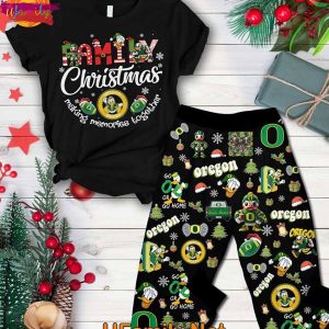 Oregon Duck Family Christmas T Shirt Pajamas – Making Memories Together