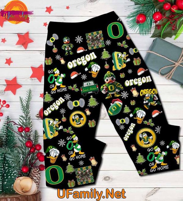 Oregon Duck Family Christmas T Shirt Pajamas – Making Memories Together