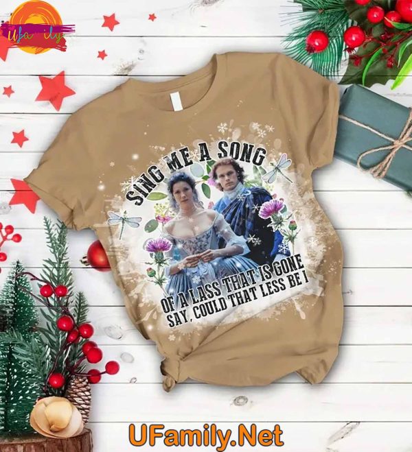 Outlander The Skye Boat Song T Shirt Pajama Set